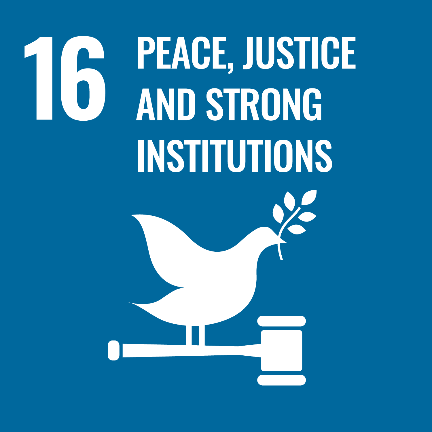 16. Peace, justice, and strong Institutions